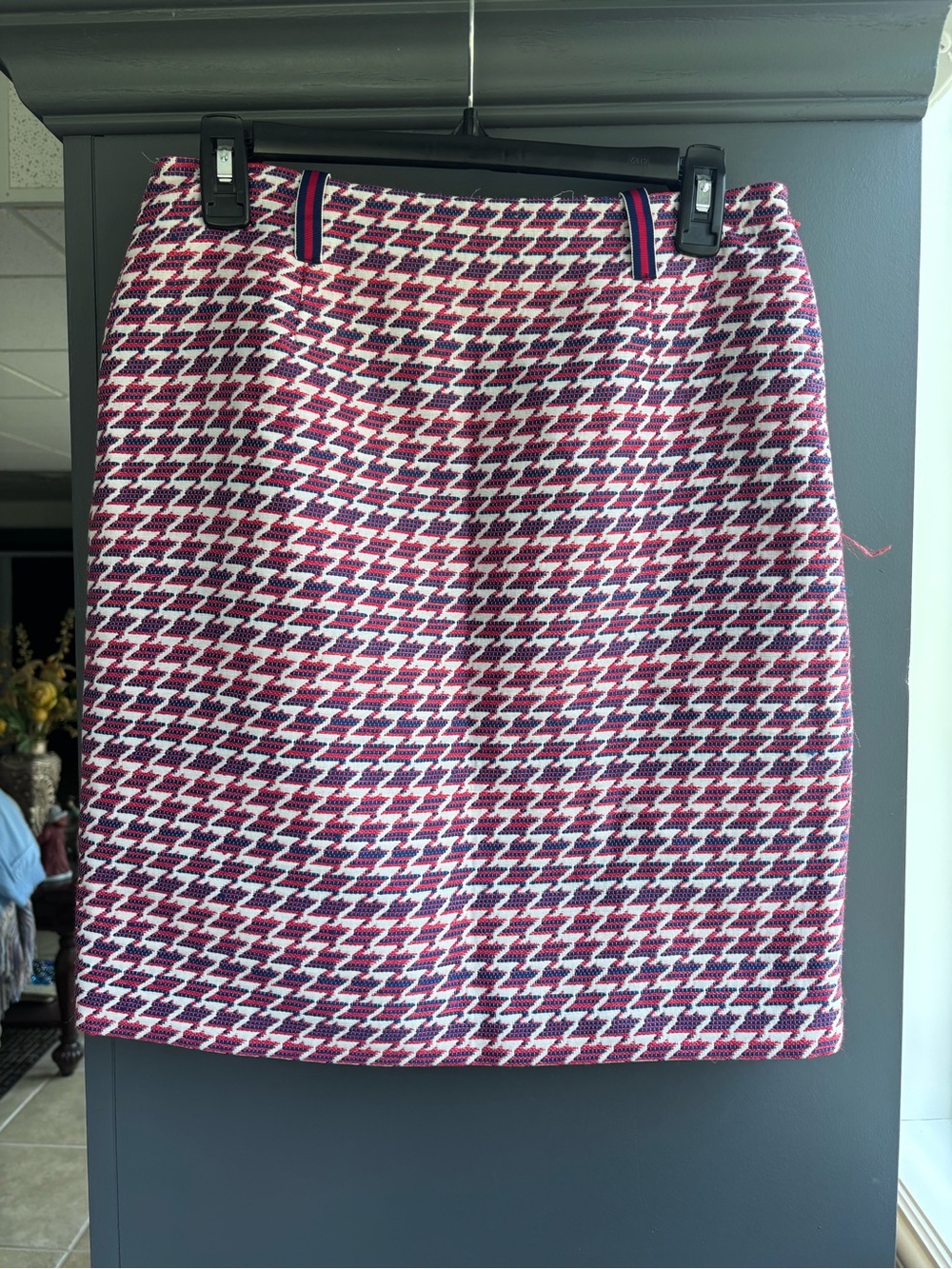 W by Worth Houndstooth Mini Skirt